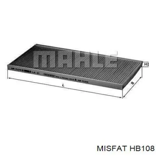 HB108 Misfat фільтр салону