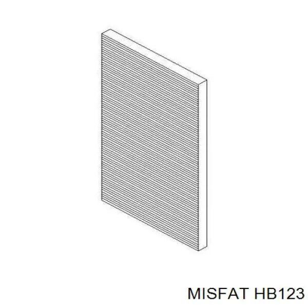 Фільтр повітряний обігрівача Misfat HB123 ціна, від 7.57 USD