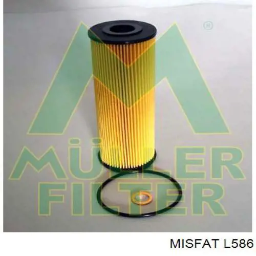 Масляний фільтр L586 Misfat