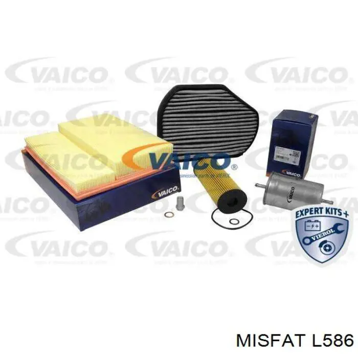 Масляний фільтр двигуна Misfat L586 ціна, від 4.51 USD
