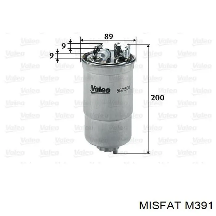 Паливний фільтр M391 Misfat