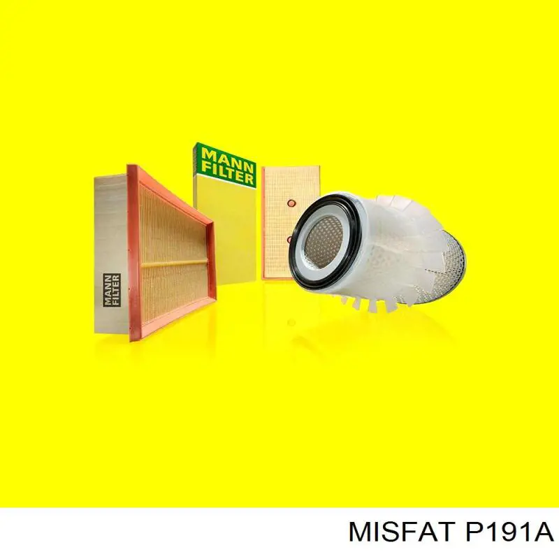 P191A Misfat Повітряний фільтр двигуна