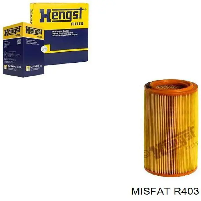 Елемент повітряного фільтра Misfat R403 ціна, від 5.82 USD