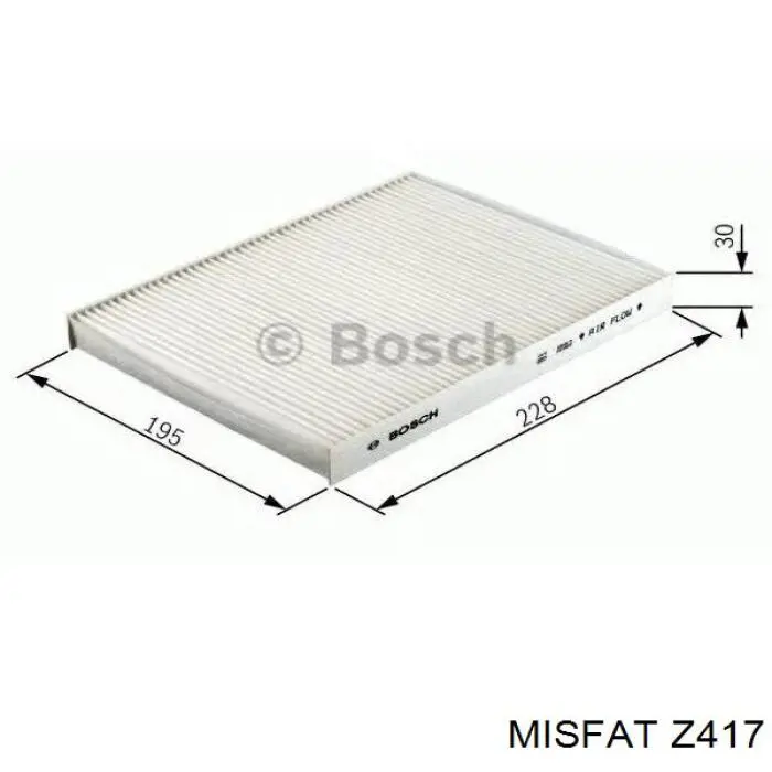 Z417 Misfat Фільтр масла