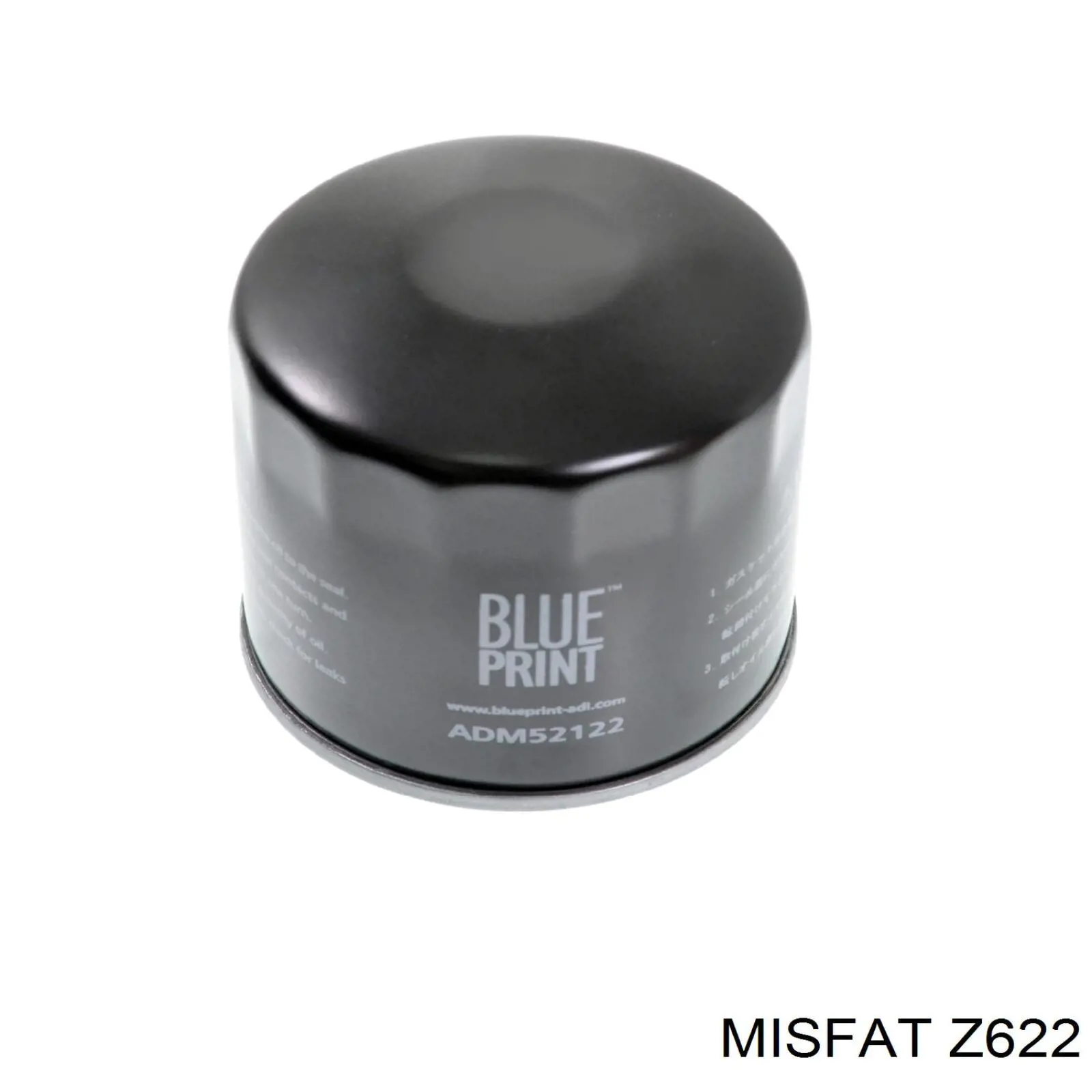 Масляний фільтр двигуна Misfat Z622 ціна, від 4.94 USD
