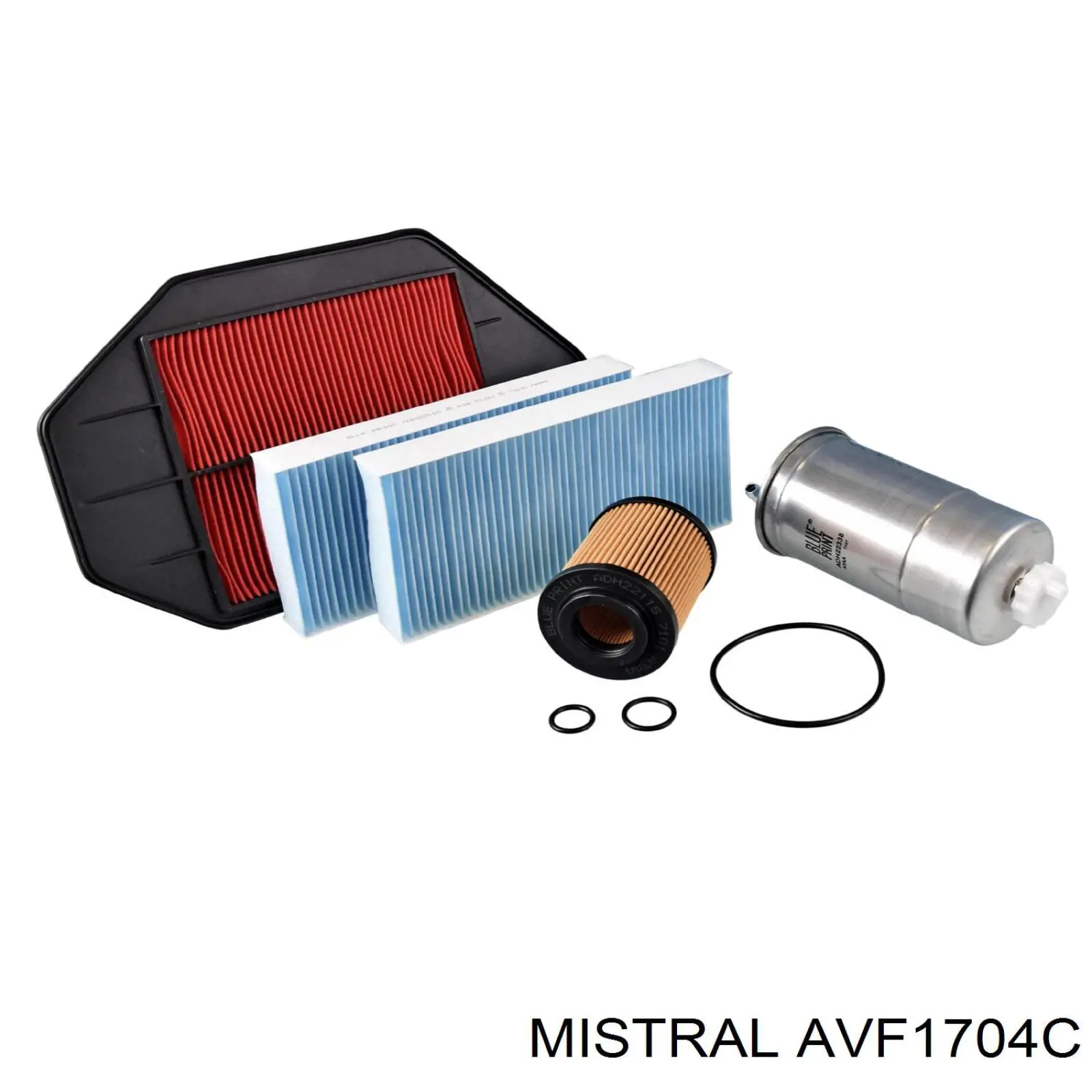 AVF1704C Mistral Внутрішньосалонний фільтр