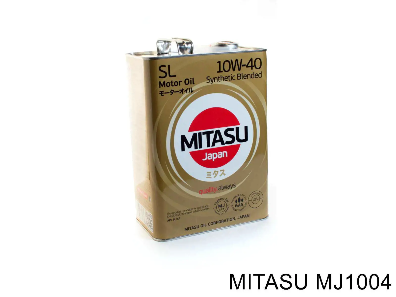 MJ1004 Mitasu Масло моторне синтетическое GOLD 5W-20, 4л