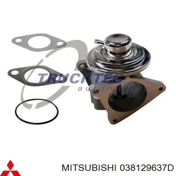 Клапан EGR Mitsubishi 038129637D ціна, від 19.00 USD