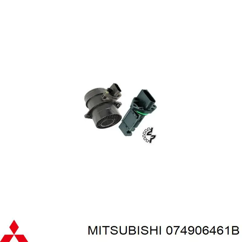 074906461B Mitsubishi датчик потоку (витрати повітря, витратомір MAF - (Mass Airflow))