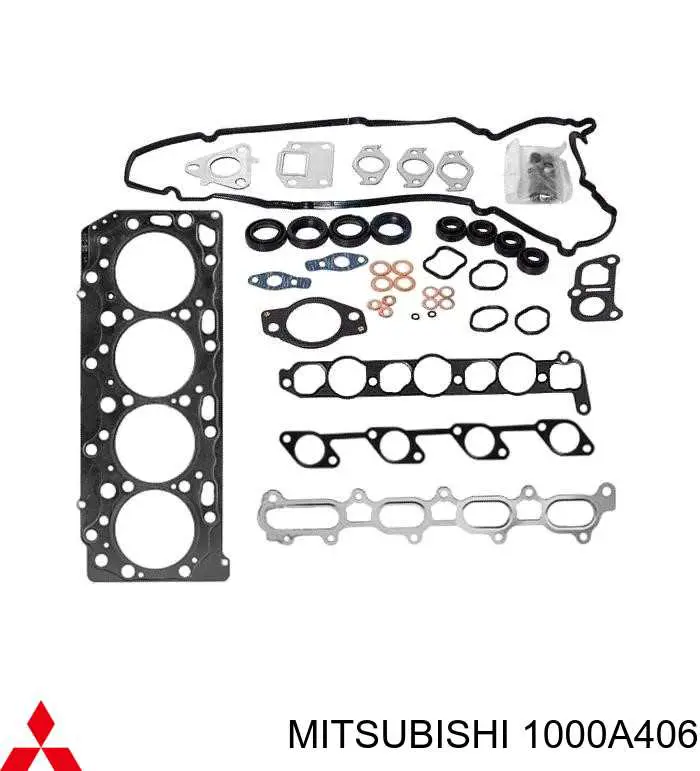 Комплект прокладок двигуна, верхній Mitsubishi 1000A406 ціна, від 122.59 USD