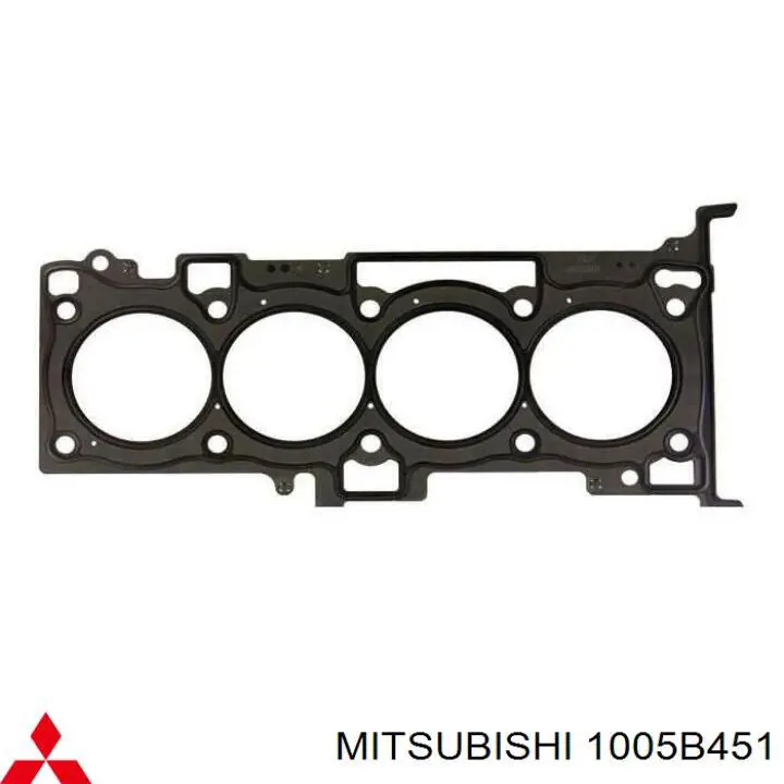 1005B451 Mitsubishi прокладка головки блока циліндрів (гбц)