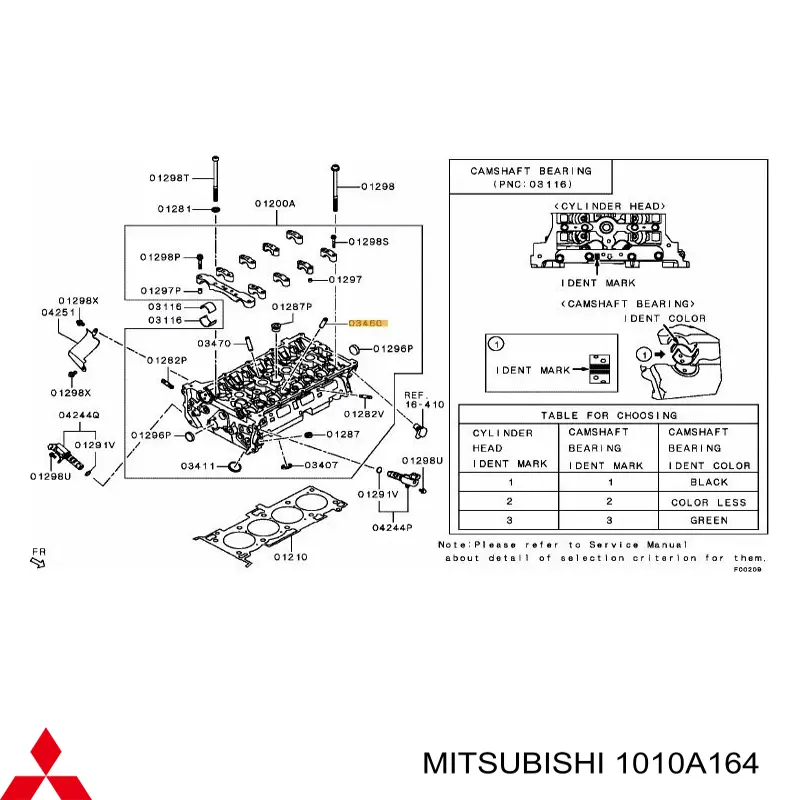  1010A164 Mitsubishi