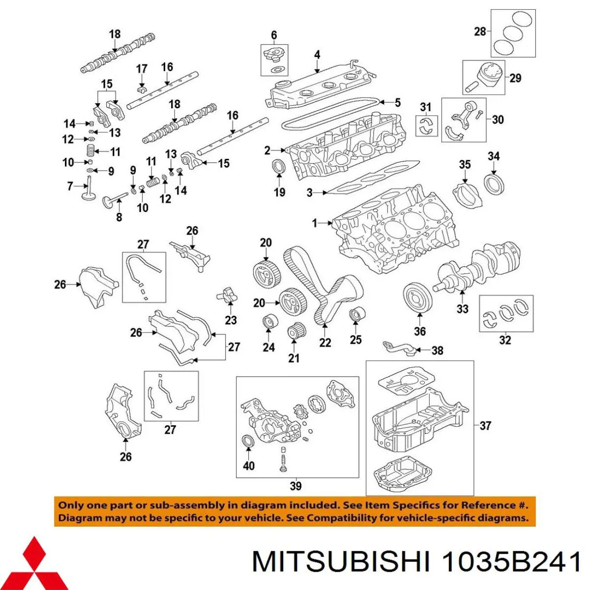 1035B241 Mitsubishi 