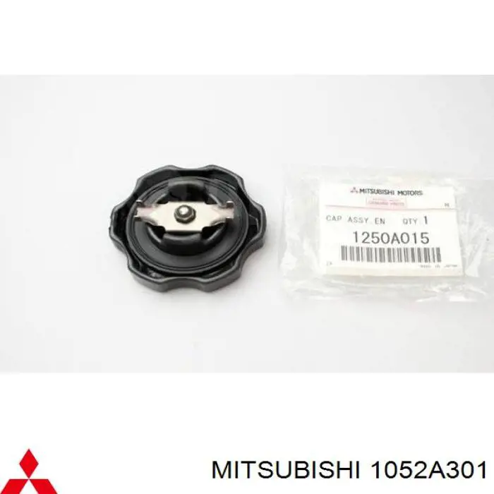 1052A301 Mitsubishi півкільце підпірне (розбігу колінвалу верхнє)