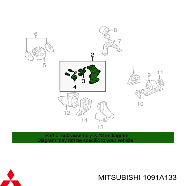  1091A133 Mitsubishi