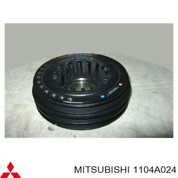 Купити 1104A024 Mitsubishi Шків колінчастого вала