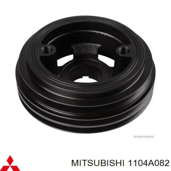 Шків колінвала (демпфер ) Mitsubishi 1104A082 ціна, від 60.47 USD