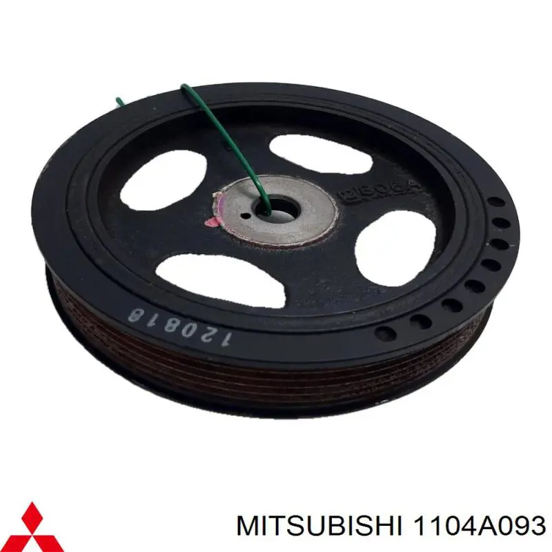 1104A093 Mitsubishi Демпфер колінвалу
