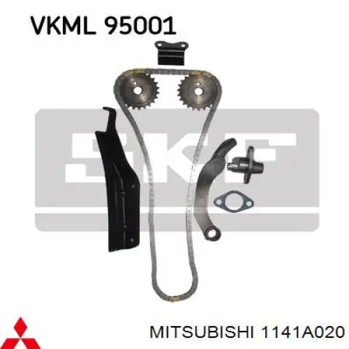 1141A020 Mitsubishi Заспокоювач ланцюга ГРМ