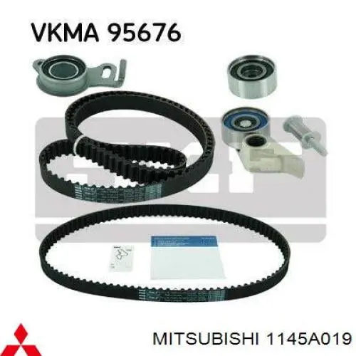 Зубчастий ремінь Mitsubishi 1145A019 ціна, від 38.35 USD