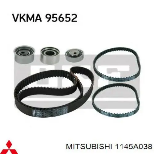 Купити 1145A038 Mitsubishi Ремінь газорозподільного механізму