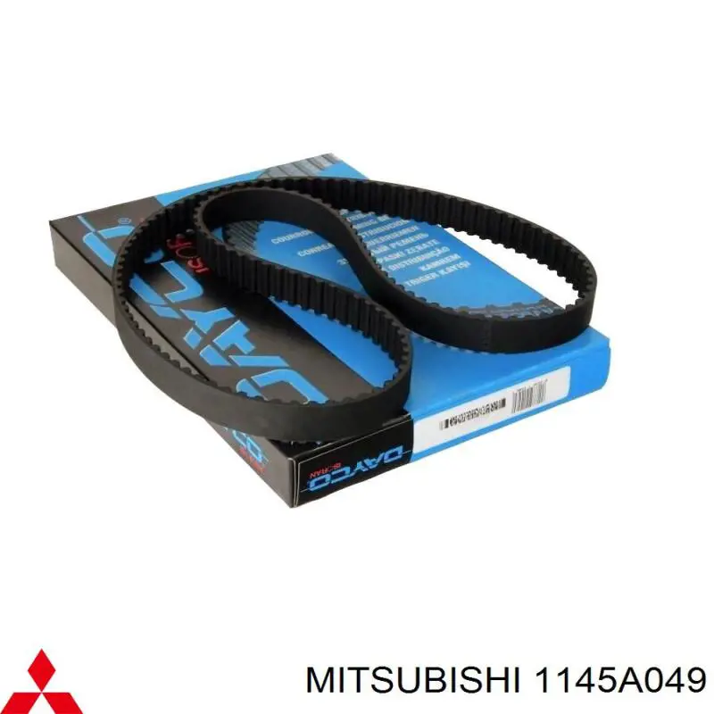 Зубчастий ремінь Mitsubishi 1145A049 ціна, від 12.54 USD