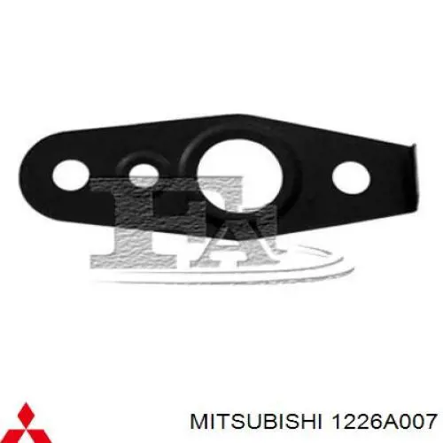 1226A007 Mitsubishi Прокладка шланга відводу масла від турбіни