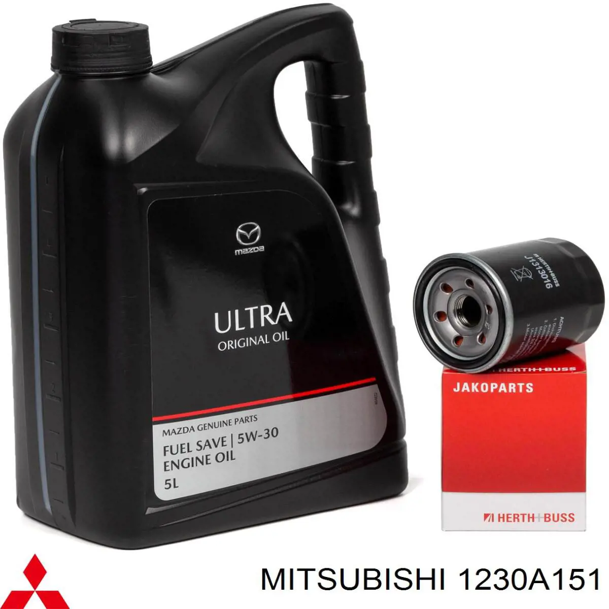 Масляний фільтр двигуна Mitsubishi 1230A151 ціна, від 5.59 USD