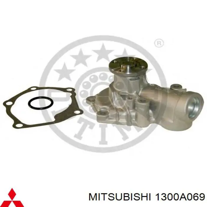 Помпа охолодження Mitsubishi 1300A069 ціна, від 31.14 USD