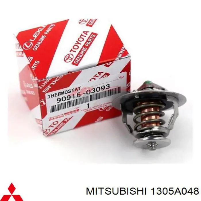 Купити 1305A048 Mitsubishi Термостат в корпусі