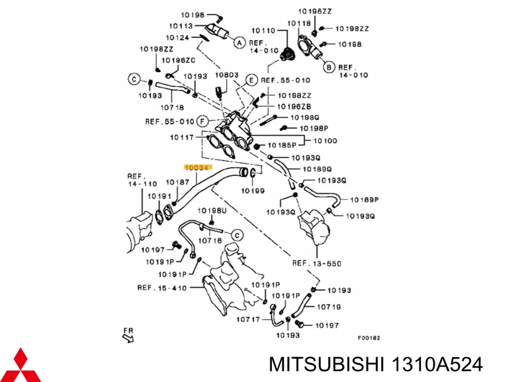  1310A524 Mitsubishi