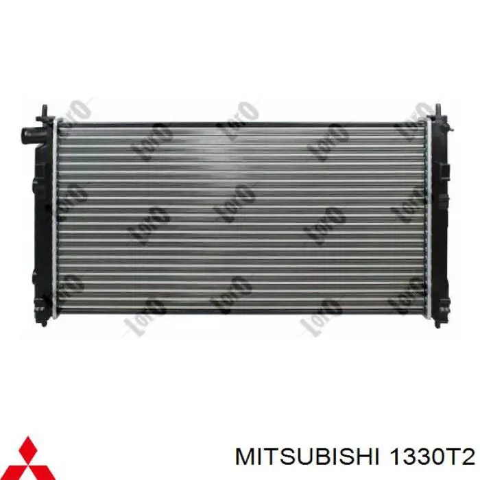 Радіатор охолодження двигуна 1330T2 Mitsubishi