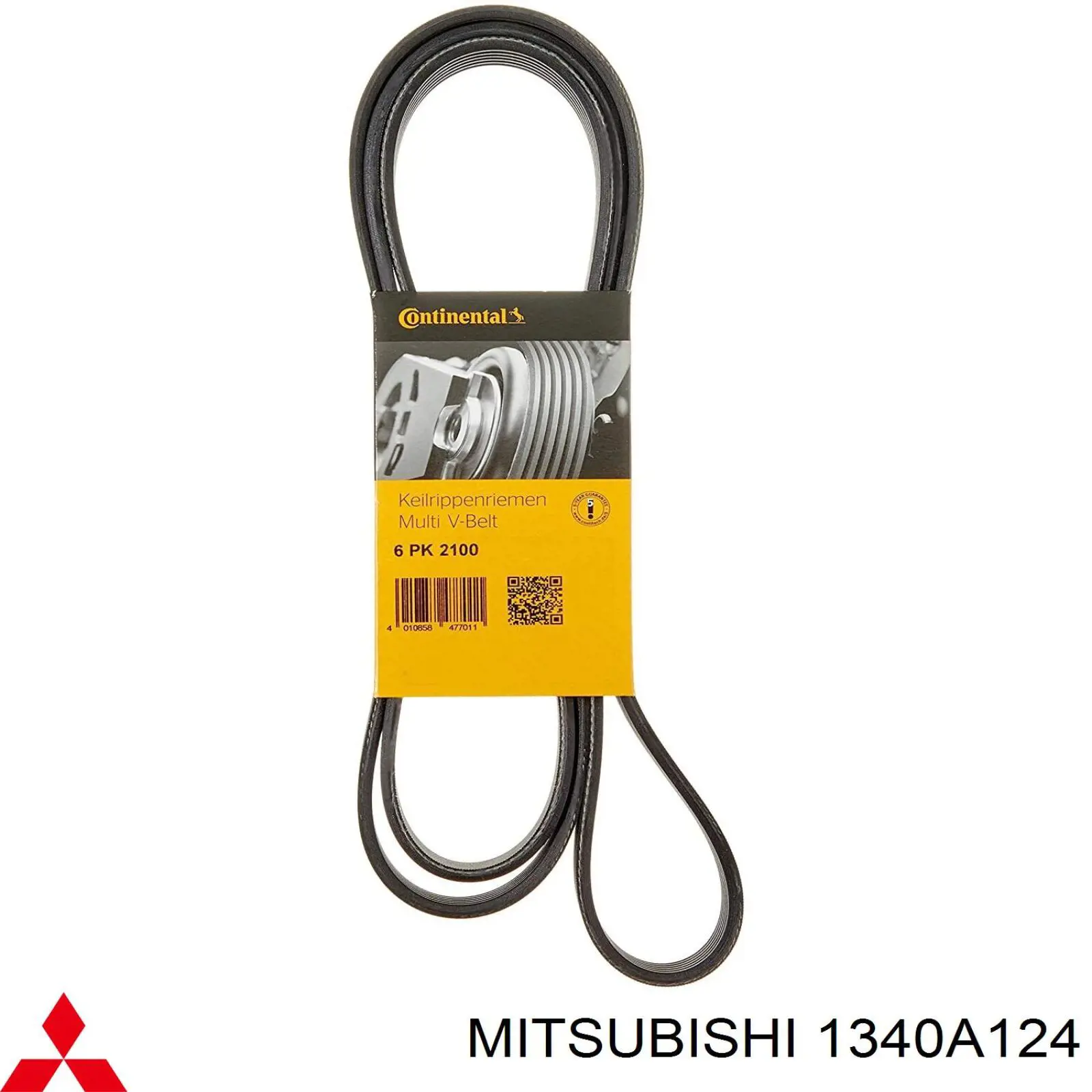 Ремінь генератора 1340A124 Mitsubishi