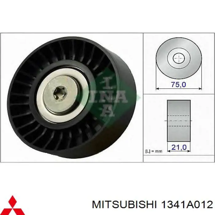 Натяжний ролик Profit 10143781 ціна, від 17.85 USD
