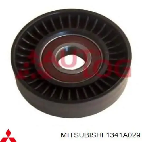 1341A029 Mitsubishi ролик приводного ременя, паразитний