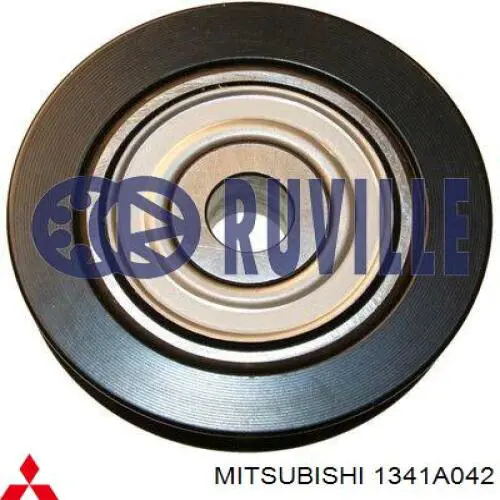 1341A042 Mitsubishi ролик приводного ременя, паразитний
