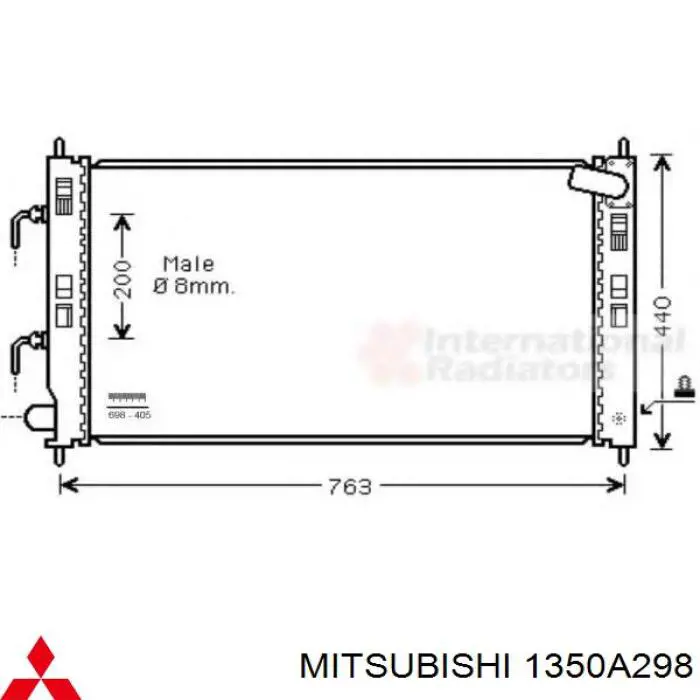 Радіатор RAD16004 Matomi