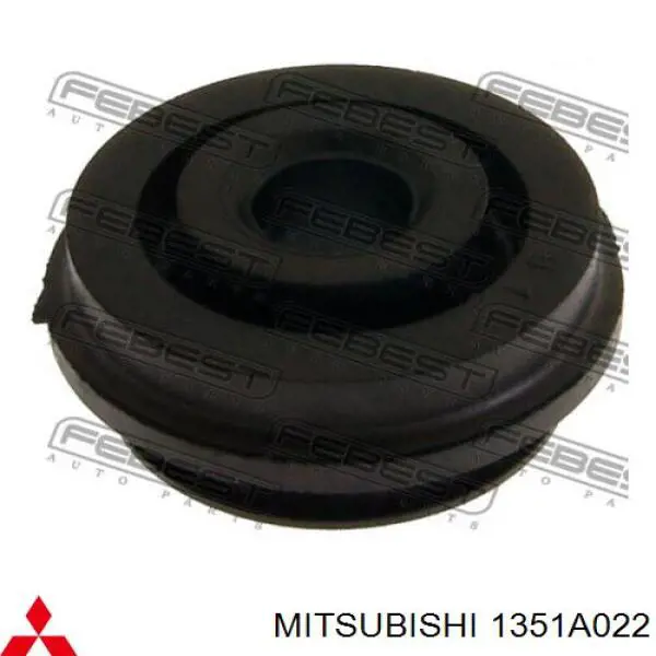 1351A022 Mitsubishi подушка кріплення радіатора верхня