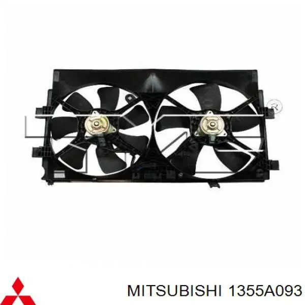 Купити 1355A093 Mitsubishi Двигун вентилятора системи охолодження, лівий