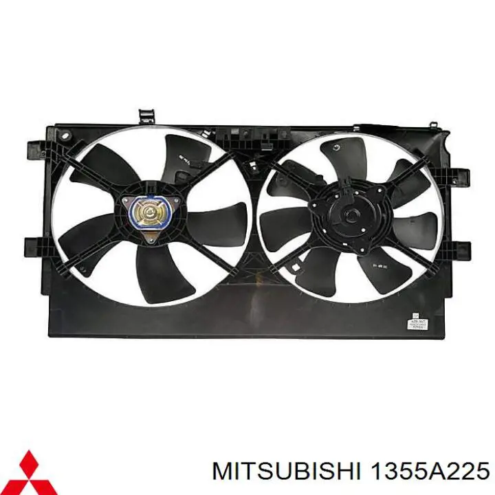 Дифузор (кожух) радіатора охолодження Mitsubishi ASX (GA) (Міцубісі Асх)