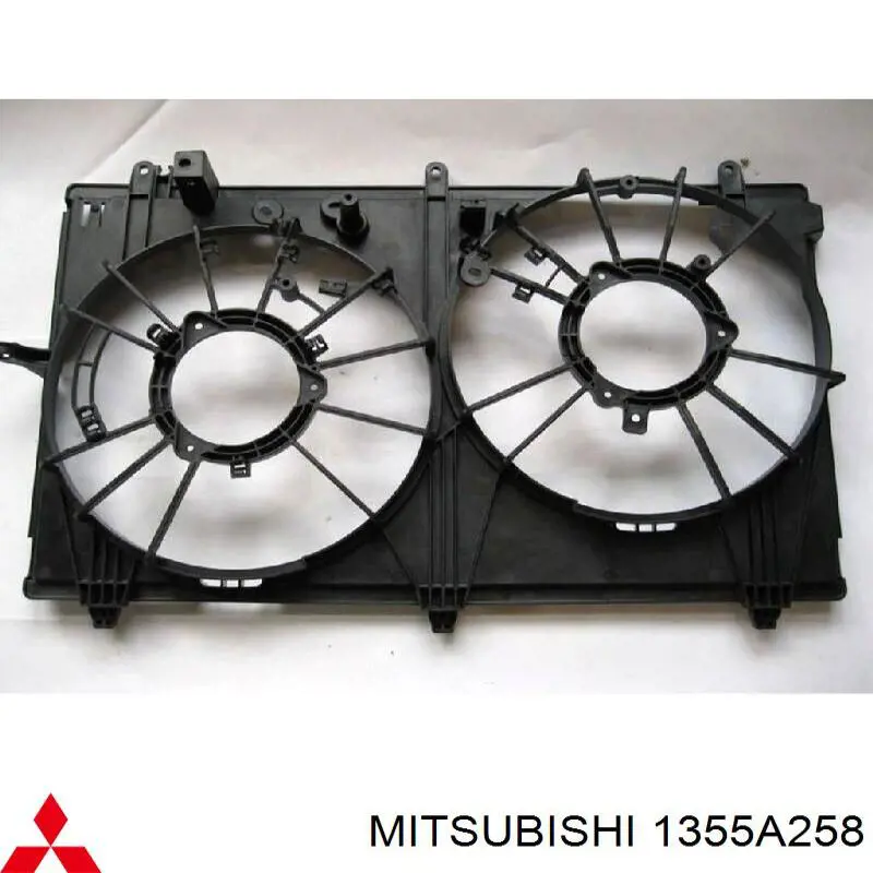 1355A258 Mitsubishi дифузор (кожух радіатора охолодження)