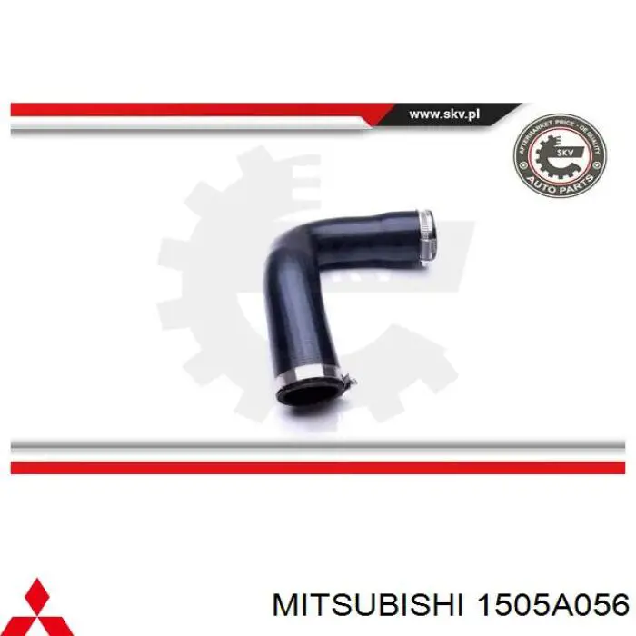 Купити 1505A056 Mitsubishi Шланг/патрубок интеркуллера