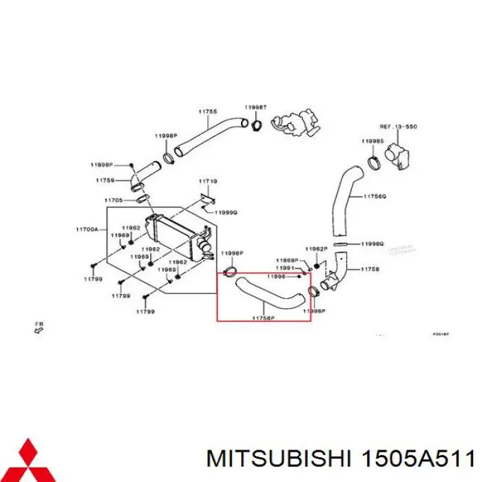 Шланг/патрубок интеркуллера Gates 26718 ціна, від 19.73 USD