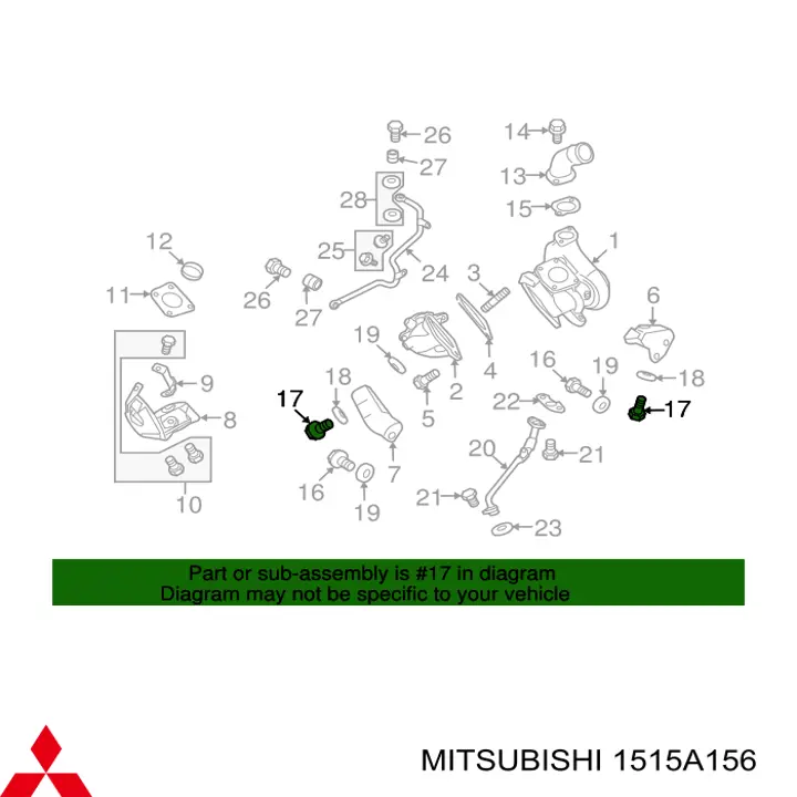  1515A156 Mitsubishi