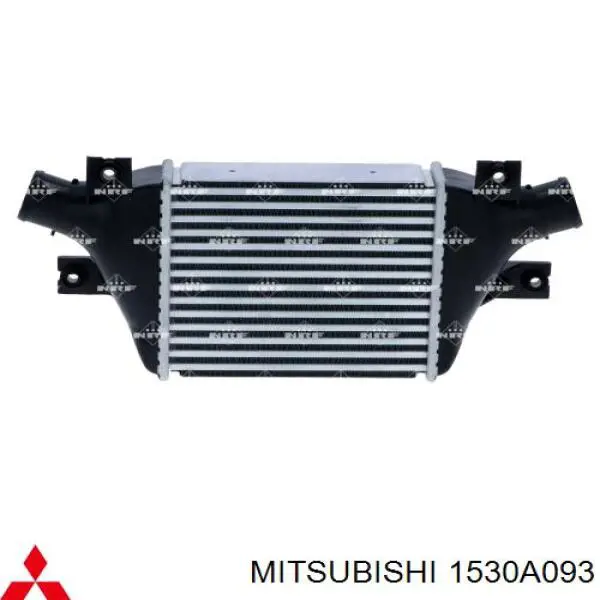 1530A093 Mitsubishi радіатор интеркуллера
