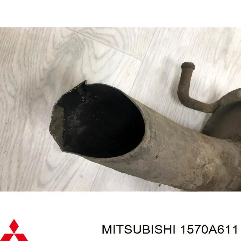 Купити 1570A611 Mitsubishi Глушник вихлопних газів кінцевий