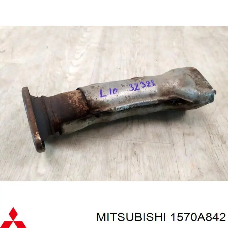 Труба приймальна (штани) глушника, передня 1714137100 Toyota