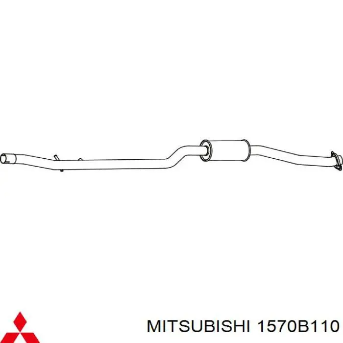 Купити 1570B110 Mitsubishi Перетворювач відпрацьованих газів