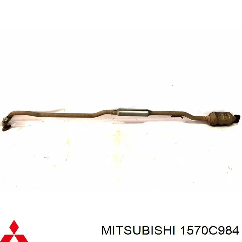 1570C984 Mitsubishi Середній глушник