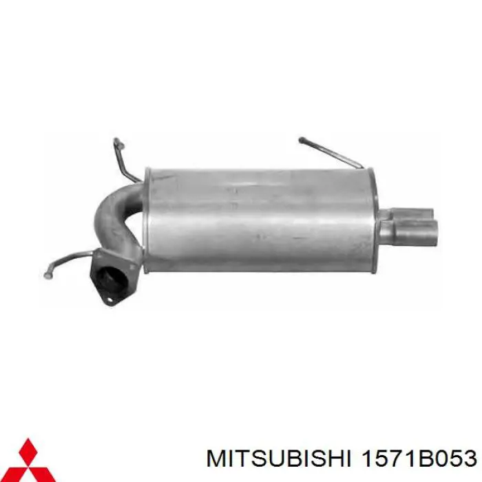 Купити 1571B053 Mitsubishi Вихлоп